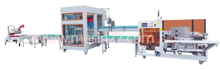 robot case packing machine